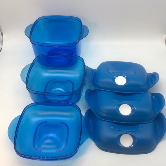 Tupperware Crystal Pop Heat N  Serv. - Picture 2 of 16